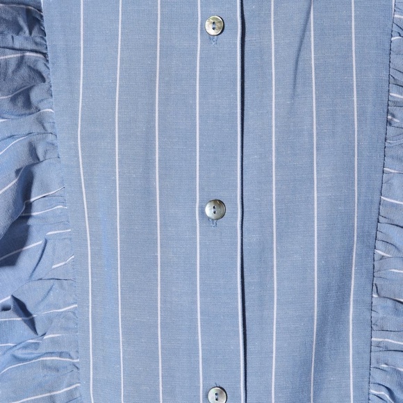 NWT Rejina Pyo Isla Cotton & Linen Shirt - Picture 3 of 3